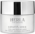 Herla Infinite White Przeciwstarzeniowy Krem Wybielający Spf15 Na Dzień 50ml