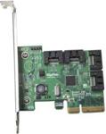 Highpoint PCI-Express 2.0 x4 (Compatible with PCI-Express 1.0). 4 x SATA 6Gb/s (ROCKET640L)