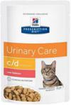 Hill's Prescription Diet Feline C/D Urinary Stress Feline Łosoś 85g