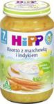 Hipp Obiadek Risotto Z Marchewką I Indykiem Bio 220G