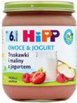 Hipp Owoce I Jogurt Truskawki I Maliny Z Jogurtem Po 6 Miesiącu 160G