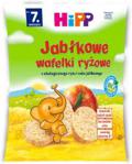 Hipp Wafelki Ryżowe Jabłkowe Bio Po 7 Miesiącu 35G