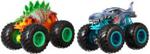 Hot Wheels Dwupak Superterenówka Monster Jam Motosaurus Vs Megavrex FYJ64 GLC86