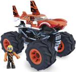 Hot Wheels Mega Bloks Zestaw Mega Construx Monster Trucks Tiger Shark Gvm26