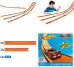 Hot Wheels Mega zestaw tory do rozbudowy 12 metrów + pojazd FTL69