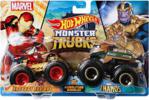 Hot Wheels - Monster Truck 2pak Iron Man vs Thanos FYJ64 HDG18