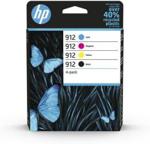 HP 912 4-pack czarny/błękitny/purpurowy/żółty (6ZC74AE)