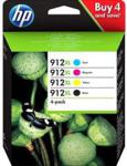 HP 912XL Zestaw CMYK (3YP34AE)