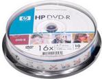 HP DVD-R [ spindle 10 , 4.7GB , 16x ] (hDME00026)