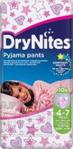 Huggies Drynites Majteczki na noc Girls 4-7 lat (17-30 kg) 10 szt.