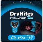 Huggies Pieluchomajtki Na Noc 8-15 lat DRYNITES Boy 27-57 kg 9Szt.