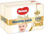 Huggies Pieluszki Elite Soft 3 5-9 Kg 2X80Szt. 160Szt.