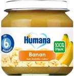 Humana 100% Organic Deserek Banan Po 6 Miesiącu 80G