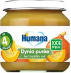 Humana 100% Organic Dynia Puree Po 4. Miesiącu 80g