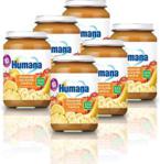 Humana Soczyste Owoce 100% Organic 6x125G