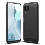 Hurtel Carbon Case elastyczne etui Huawei P40 Lite / Nova 7i / Nova 6 SE czarny