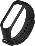 Hurtel Zamienna silikonowa opaska pasek do Xiaomi Mi Band 4 / Mi Band 3 czarny Czarny