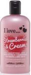 I Love Bath Shower Strawberries Cream 500ml Żel do kąpiel