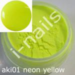 I-nails Akryl kolorowy 01 żółty neon 3 g