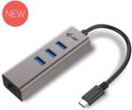 i-tec USB-C do 3xUSB + RJ-45 Metal (C31METALG3HUB)