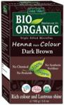 Indus Valley Bio Organic Organiczna Farba Do Włosów Na Bazie Henny 11 Ciemny Brąz/Dark Brown 100G