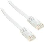 InLine Flat patch cord UTP Cat.6 10m White (71600W)