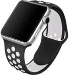 Inoly Pasek do Apple Watch 38/40/41mm Czarno-biały SP522