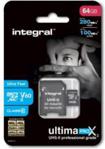 Integral microSDXC 64GB UHS-II V60 (INMSDX64G-280/100U2)