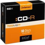 Intenso CD-R 700Mb 52x slimcase (10) (1001622)