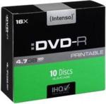 Intenso DVD-R 4.7GB, Printable, 16x (4801652)