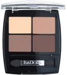 IsaDora Eye Shadow Quartet cienie do powiek 44 Muddy Nudes