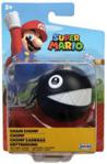 Jakks Pacific Super Mario. Figurka 6.5cm Z Elementami Ruchomymi Chain Chomp