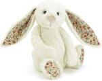 Jellycat Kremowy króliczek Bashful blossom 31cm bl3cbn