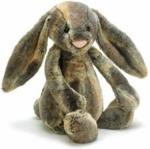 Jellycat Króliczek 31Cm Szary Łaciaty Bas3Bw