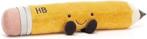 Jellycat Ołówek żółta przytulanka 12 cm Smart