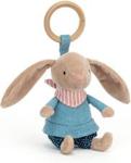 Jellycat Zawieszka Little Rambler Banny Rattle Króliczek Grzechotka Ramr4Bu