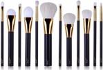 Jessup Pro Zestaw 12 Pędzli T100 Brushes Set Coffee/Gold