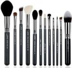 Jessup Pro Zestaw 12 Pędzli T128 Brushes Set Black/Silver