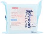 Johnson´s Face Care Moisturising chusteczki oczyszczające 25szt