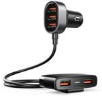 Joyroom Jr-Cl03 5-Port Usb Car Charger Black