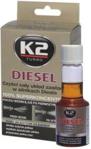 K2 Diesel - czyści cały układ zasilania w silnikach Diesla 50 ml