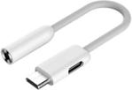 "Kabel audio Jack 3.5mm / 2x USB-C - 0,12m - AL711 - ZMI"