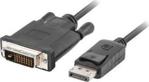 KABEL DISPLAYPORT (M)->DVI-D(M)(24+1) DUAL LINK