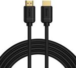 Kabel HDMI 2.0 Baseus, 4K 60Hz, 3D, HDR, 18Gbps, 3m (czarny)