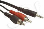 KABEL MINIJACK-2XRCA CHINCH M/M 20M