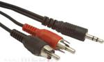 KABEL MINIJACK-2XRCA (CHINCH) M/M 2.5M STEREO