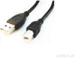 KABEL USB 2.0 AM-BM 1,8M NIKLOWANE WTYKI, CzARNY GEMBIRD