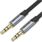 KABEL VENTION 3.5MM MALE TO MALE FLAT AUX CABLE 500CM GRAY