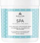 Kallos Spa Massage Cream Krem do Pielęgnacyjnego Masażu Rąk I Nóg 500ml