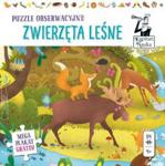 Kapitan Nauka Puzzle Obserwacyjne Zwierzęta Leśne 4+